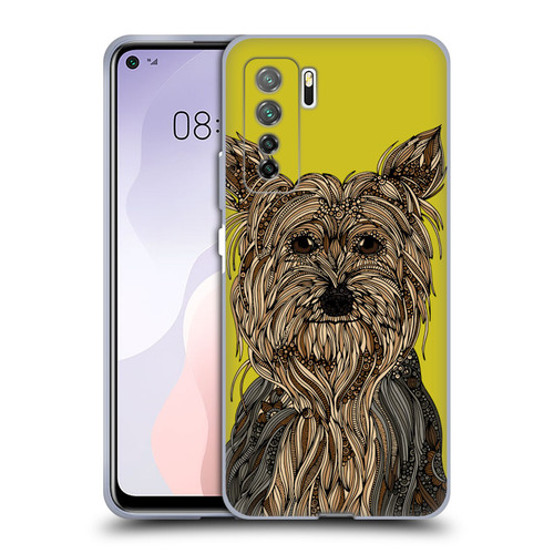Valentina Dogs Yorkshire Terrier Soft Gel Case for Huawei Nova 7 SE/P40 Lite 5G