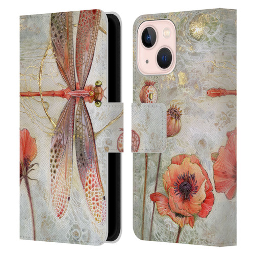 Stephanie Law Immortal Ephemera Trance Leather Book Wallet Case Cover For Apple iPhone 13 Mini