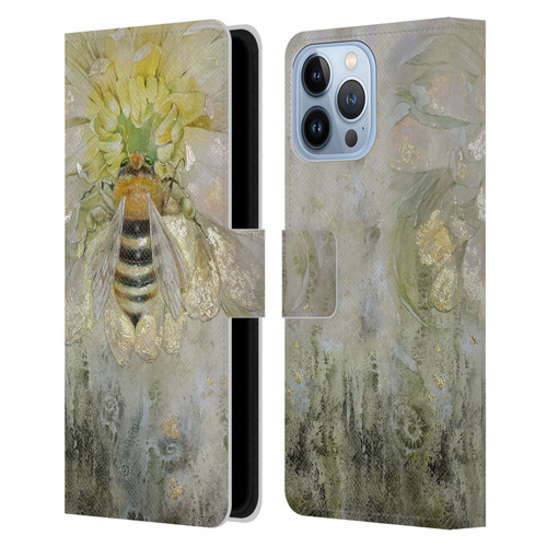 Stephanie Law Immortal Ephemera Bee Leather Book Wallet Case Cover For Apple iPhone 13 Pro Max