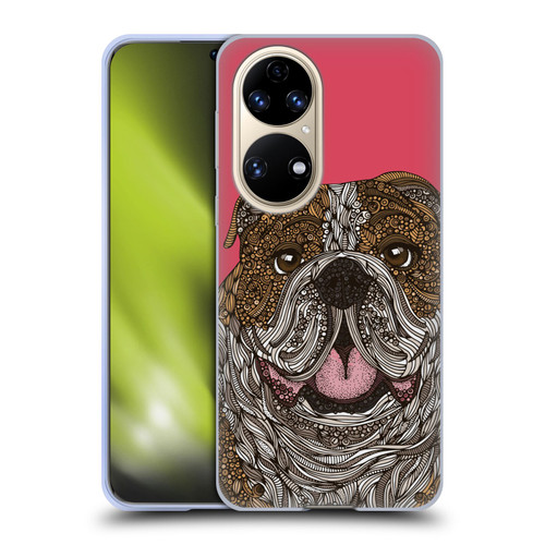 Valentina Dogs English Bulldog Soft Gel Case for Huawei P50