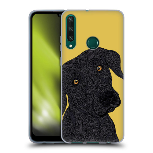 Valentina Dogs Black Labrador Soft Gel Case for Huawei Y6p