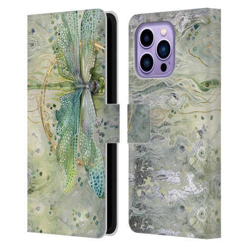 Stephanie Law Immortal Ephemera Transition Leather Book Wallet Case Cover For Apple iPhone 14 Pro Max