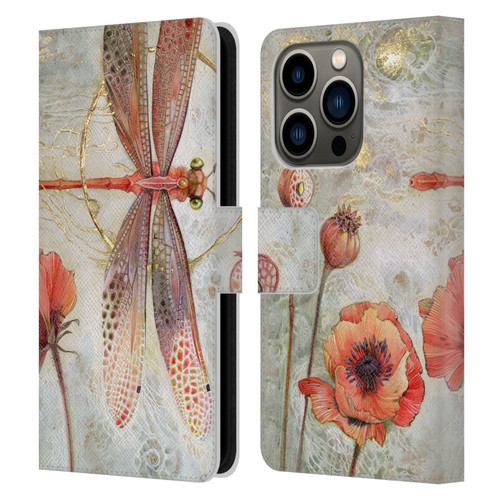 Stephanie Law Immortal Ephemera Trance Leather Book Wallet Case Cover For Apple iPhone 14 Pro