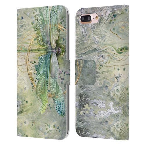 Stephanie Law Immortal Ephemera Transition Leather Book Wallet Case Cover For Apple iPhone 7 Plus / iPhone 8 Plus