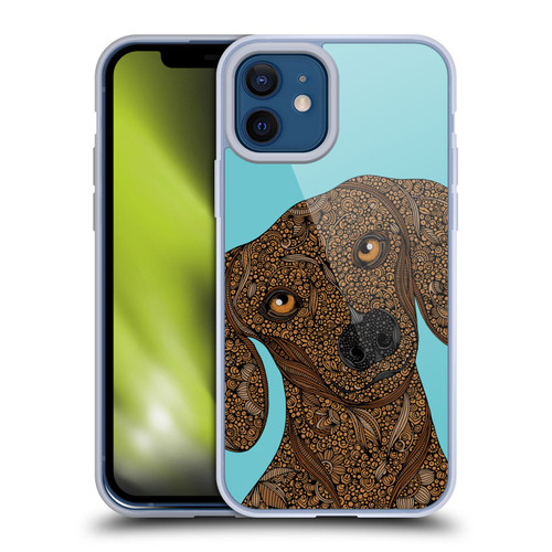 Valentina Dogs Dachshund Soft Gel Case for Apple iPhone 12 / iPhone 12 Pro