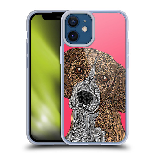 Valentina Dogs Beagle Soft Gel Case for Apple iPhone 12 Mini