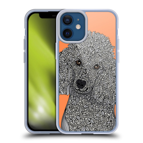Valentina Dogs Poodle Soft Gel Case for Apple iPhone 12 Mini