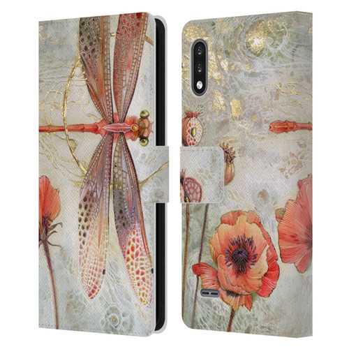 Stephanie Law Immortal Ephemera Trance Leather Book Wallet Case Cover For LG K22