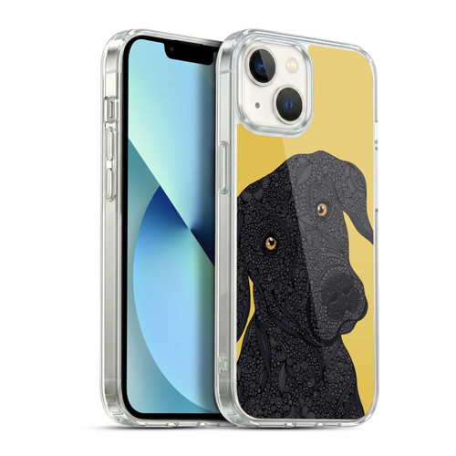 Valentina Dogs Black Labrador Soft Gel Case for Apple iPhone 13