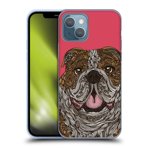 Valentina Dogs English Bulldog Soft Gel Case for Apple iPhone 13