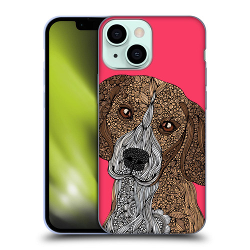Valentina Dogs Beagle Soft Gel Case for Apple iPhone 13 Mini