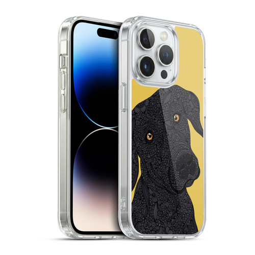 Valentina Dogs Black Labrador Soft Gel Case for Apple iPhone 13 Pro & MagSafe