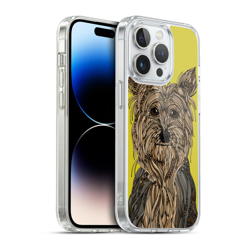 Valentina Dogs Yorkshire Terrier Soft Gel Case for Apple iPhone 13 Pro & MagSafe
