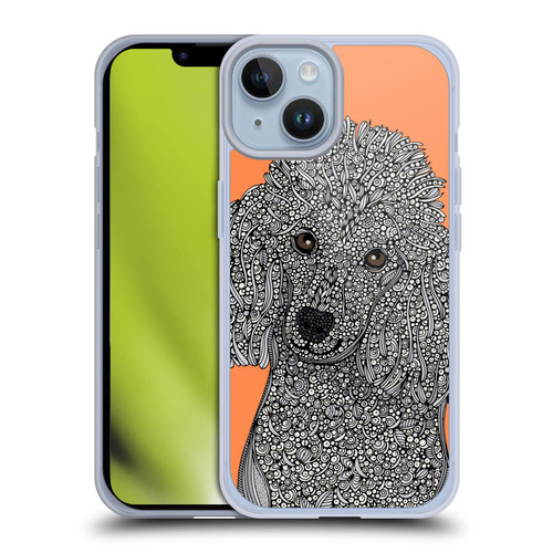 Valentina Dogs Poodle Soft Gel Case for Apple iPhone 14