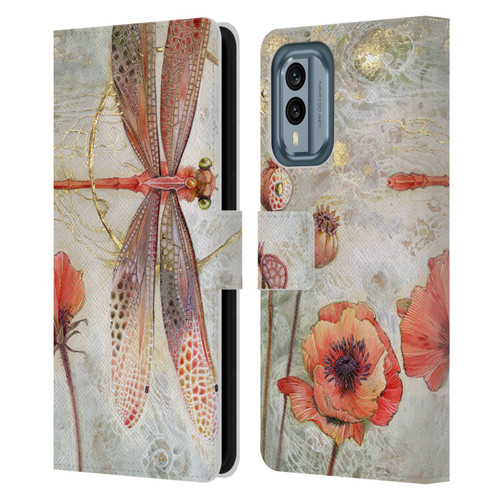 Stephanie Law Immortal Ephemera Trance Leather Book Wallet Case Cover For Nokia X30