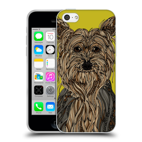 Valentina Dogs Yorkshire Terrier Soft Gel Case for Apple iPhone 5c