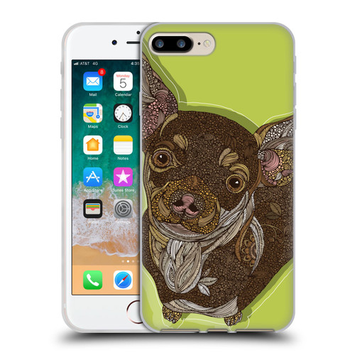 Valentina Dogs Chihuahua Soft Gel Case for Apple iPhone 7 Plus / iPhone 8 Plus
