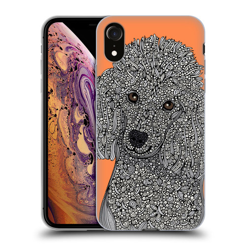 Valentina Dogs Poodle Soft Gel Case for Apple iPhone XR