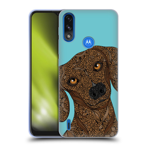 Valentina Dogs Dachshund Soft Gel Case for Motorola Moto E7 Power / Moto E7i Power