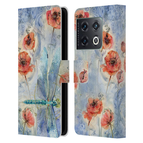 Stephanie Law Immortal Ephemera When Flowers Dream Leather Book Wallet Case Cover For OnePlus 10 Pro