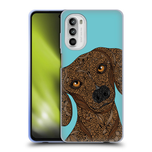 Valentina Dogs Dachshund Soft Gel Case for Motorola Moto G52