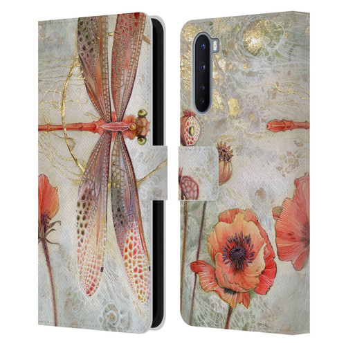 Stephanie Law Immortal Ephemera Trance Leather Book Wallet Case Cover For OnePlus Nord 5G