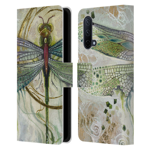 Stephanie Law Immortal Ephemera Damselfly 2 Leather Book Wallet Case Cover For OnePlus Nord CE 5G