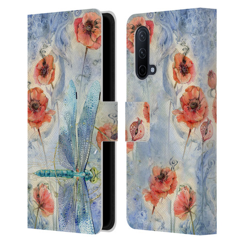 Stephanie Law Immortal Ephemera When Flowers Dream Leather Book Wallet Case Cover For OnePlus Nord CE 5G