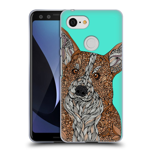 Valentina Dogs Corgi Soft Gel Case for Google Pixel 3