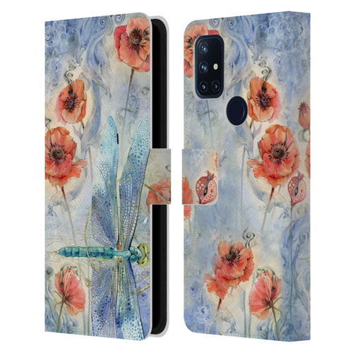 Stephanie Law Immortal Ephemera When Flowers Dream Leather Book Wallet Case Cover For OnePlus Nord N10 5G