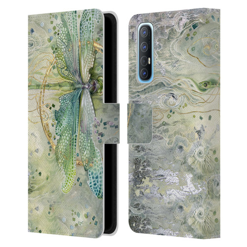 Stephanie Law Immortal Ephemera Transition Leather Book Wallet Case Cover For OPPO Find X2 Neo 5G