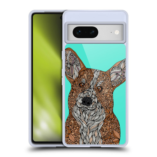 Valentina Dogs Corgi Soft Gel Case for Google Pixel 7