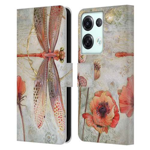 Stephanie Law Immortal Ephemera Trance Leather Book Wallet Case Cover For OPPO Reno8 Pro