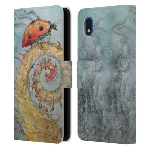 Stephanie Law Immortal Ephemera Ladybird Leather Book Wallet Case Cover For Samsung Galaxy A01 Core (2020)