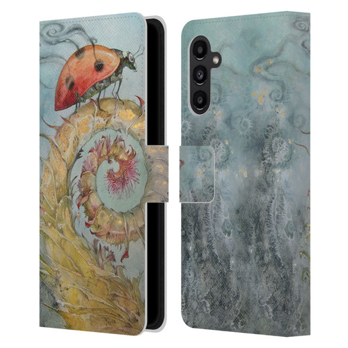 Stephanie Law Immortal Ephemera Ladybird Leather Book Wallet Case Cover For Samsung Galaxy A13 5G (2021)