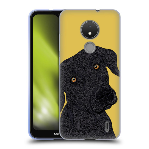 Valentina Dogs Black Labrador Soft Gel Case for Nokia C21