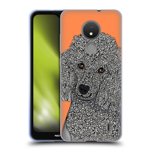 Valentina Dogs Poodle Soft Gel Case for Nokia C21