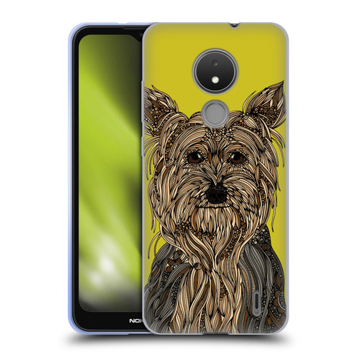 Valentina Dogs Yorkshire Terrier Soft Gel Case for Nokia C21