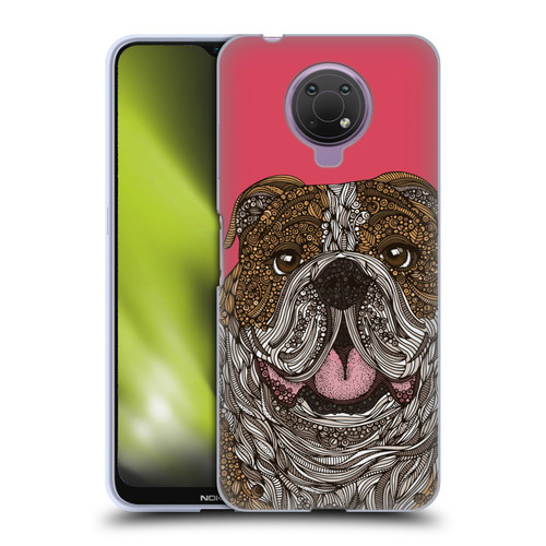Valentina Dogs English Bulldog Soft Gel Case for Nokia G10