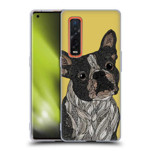 Valentina Dogs French Bulldog Soft Gel Case for OPPO Find X2 Pro 5G