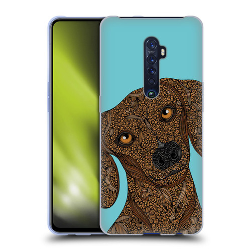 Valentina Dogs Dachshund Soft Gel Case for OPPO Reno 2