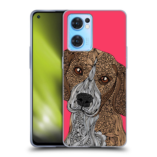 Valentina Dogs Beagle Soft Gel Case for OPPO Reno7 5G / Find X5 Lite