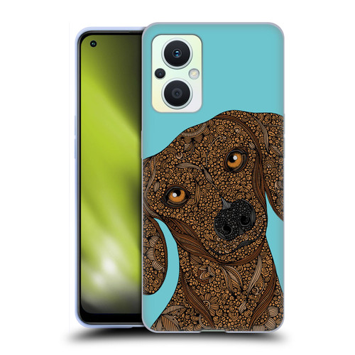 Valentina Dogs Dachshund Soft Gel Case for OPPO Reno8 Lite