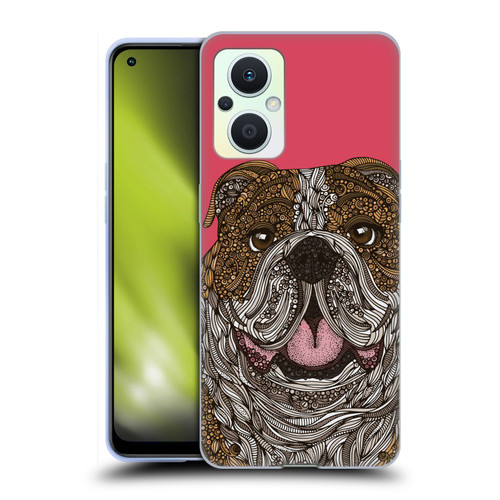 Valentina Dogs English Bulldog Soft Gel Case for OPPO Reno8 Lite