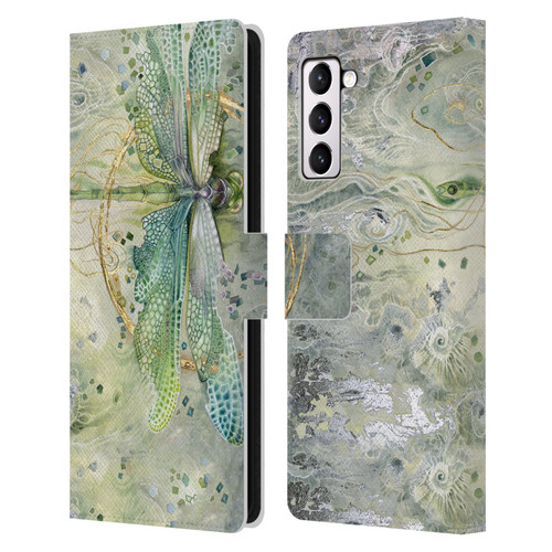 Stephanie Law Immortal Ephemera Transition Leather Book Wallet Case Cover For Samsung Galaxy S21+ 5G