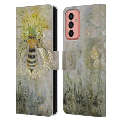 Stephanie Law Immortal Ephemera Bee Leather Book Wallet Case Cover For Samsung Galaxy M13 (2022)