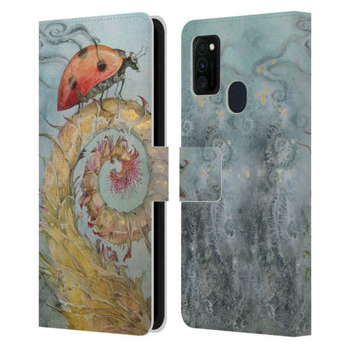 Stephanie Law Immortal Ephemera Ladybird Leather Book Wallet Case Cover For Samsung Galaxy M30s (2019)/M21 (2020)