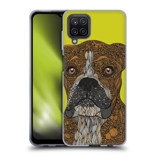 Valentina Dogs Boxer Soft Gel Case for Samsung Galaxy A12 (2020)