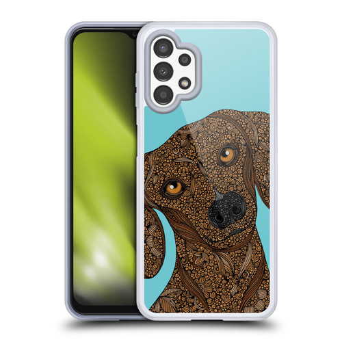 Valentina Dogs Dachshund Soft Gel Case for Samsung Galaxy A13 (2022)