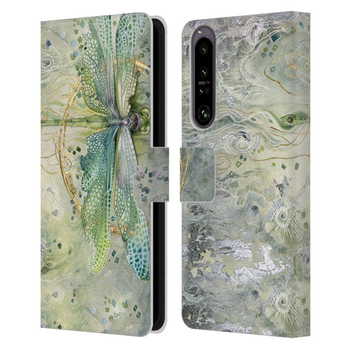 Stephanie Law Immortal Ephemera Transition Leather Book Wallet Case Cover For Sony Xperia 1 IV